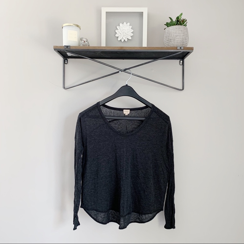 ❀ 2/$25 ❀ Aritzia Wilfred Drapey Longsleeve